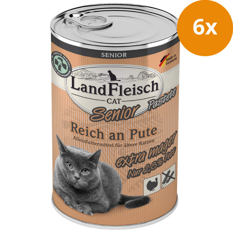 LandFleisch Cat Senior Pute extra mager 400 g