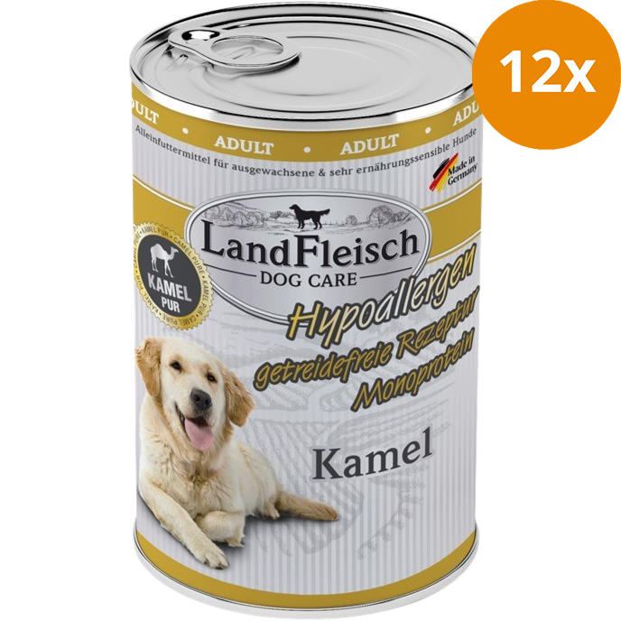 LandFleisch Dog Care Hypoallergen Kamel 400 g