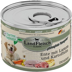 LandFleisch Dog Classic Ente mit Lamm & Kartoffel 195 g