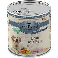 LandFleisch Dog Classic Ente mit Reis 800 g