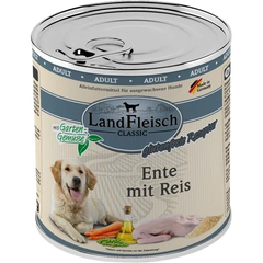 LandFleisch Dog Classic Ente mit Reis 800 g