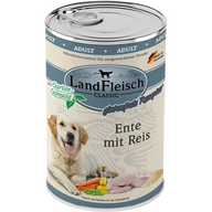 LandFleisch Dog Classic Ente mit Reis & Gartengemüse 400 g