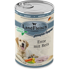 LandFleisch Dog Classic Ente mit Reis & Gartengemüse 400 g