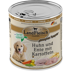LandFleisch Dog Classic Junior Huhn, Ente & Kartoffel 800 g
