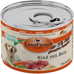 Landfleisch Dog Classic Rind mit Reis & Gartengemüse extra mager 195 g