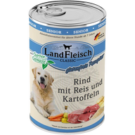 LandFleisch Dog Classic Senior Rind mit Kartoffel 400 g