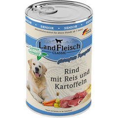 LandFleisch Dog Classic Senior Rind mit Kartoffel 400 g