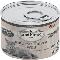 LandFleisch Kitten Pastete Rind, Huhn & Wild 100 g