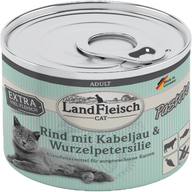 LandFleisch Pastete Rind, Kabeljau & Wurzelpetersilie 195 g