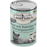 LandFleisch Pastete Rind, Kabeljau & Wurzelpetersilie 400 g