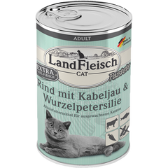 LandFleisch Pastete Rind, Kabeljau & Wurzelpetersilie 400 g