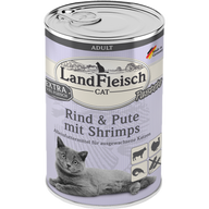 LandFleisch Pastete Rind, Pute & Shrimps 400 g