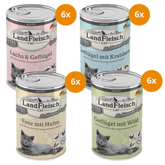 LandFleisch Probierpaket 400 g – Schlemmertopf Vielfalt (4 Sorten)