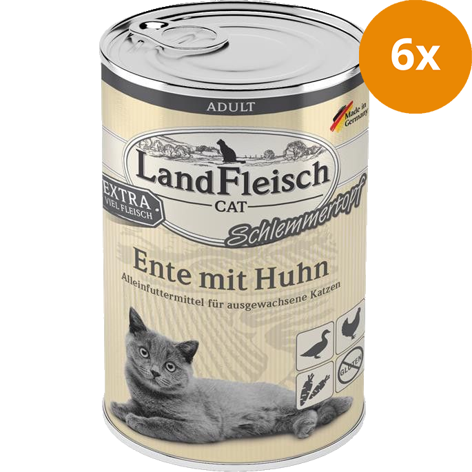 LandFleisch Schlemmertopf Ente & Huhn 400 g