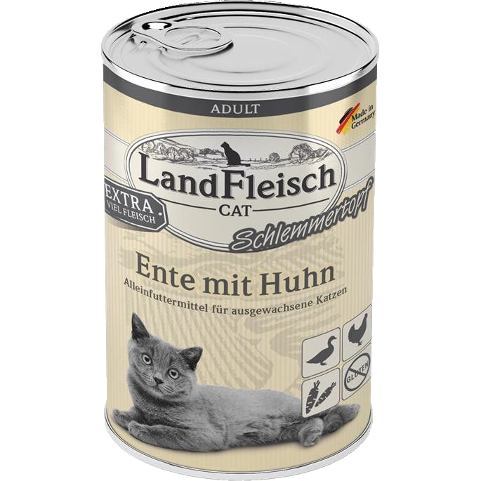 LandFleisch Schlemmertopf Ente & Huhn 400 g