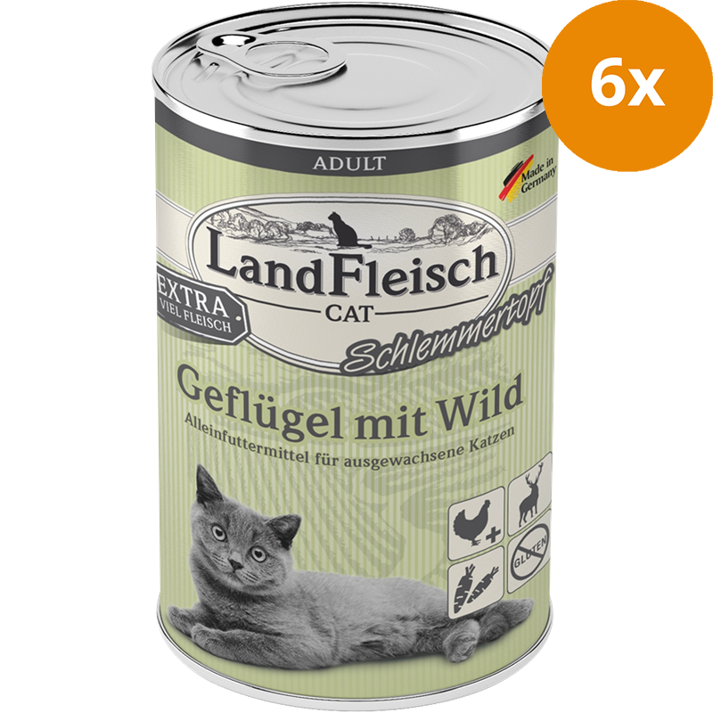 LandFleisch Schlemmertopf Geflügel & Wild 400 g