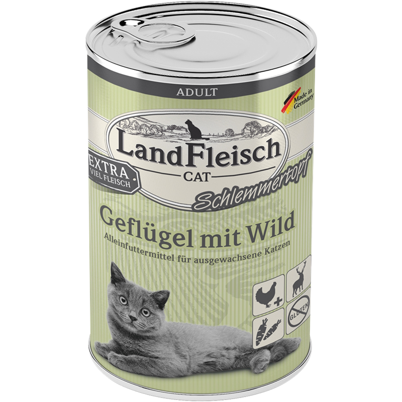 LandFleisch Schlemmertopf Geflügel & Wild 400 g
