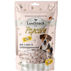 LandSnack Dog Popcorn mit Leber und Grünlippmuschel 100 g