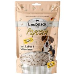 LandSnack Dog Popcorn mit Leber und Vitaminen 100 g
