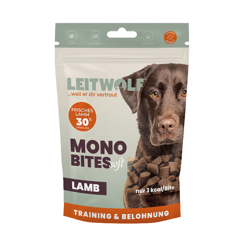 Leitwolf Mono Bites Lamb 150 g
