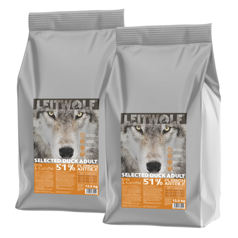 Leitwolf Selected Duck Adult Ente & Kartoffel