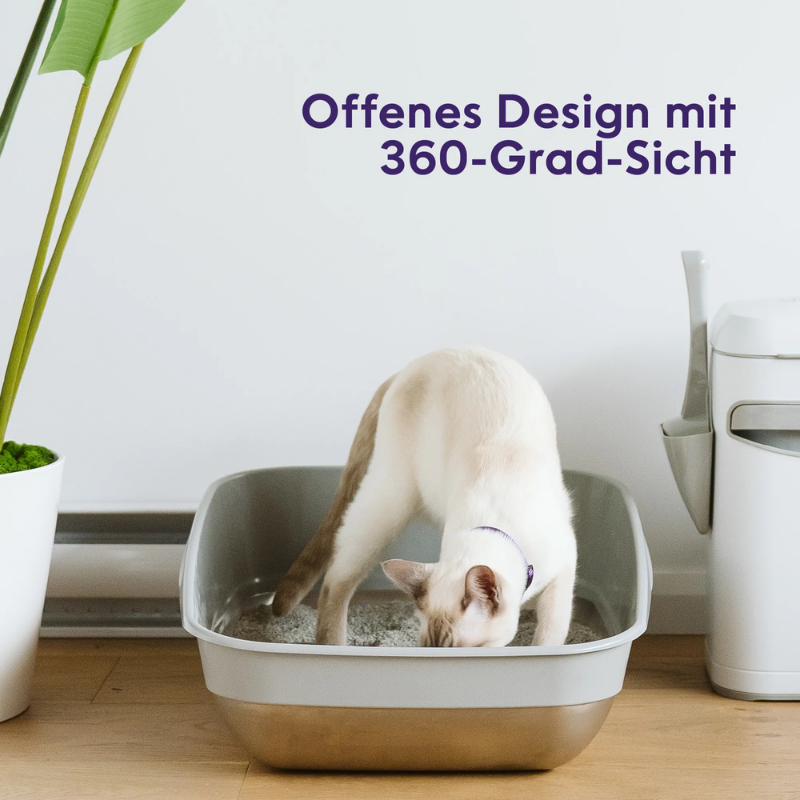 LitterLocker Edelstahl LitterBox