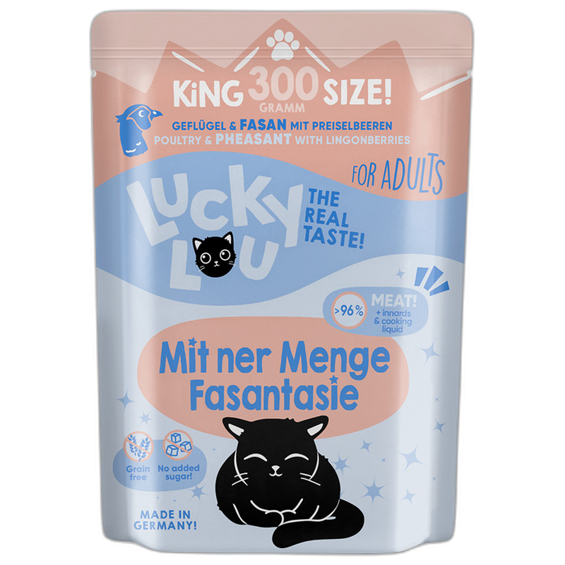Lucky Lou PB Lifestage Adult Geflügel + Fasan 300 g