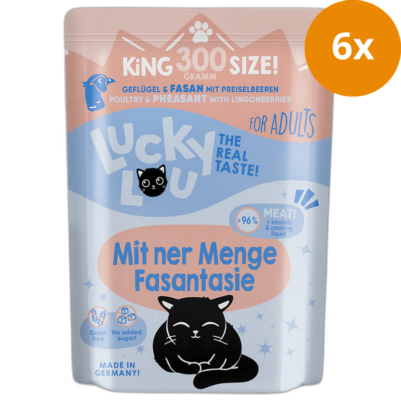 Lucky Lou PB Lifestage Adult Geflügel + Fasan 300 g