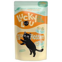 Lucky Lou PB Lifestage Adult Geflügel + Forelle 125 g