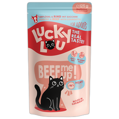 Lucky Lou PB Lifestage Adult Geflügel + Rind 125 g
