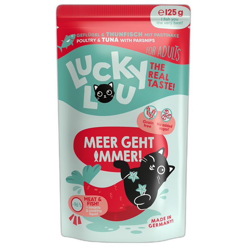 Lucky Lou Lifestage Adult Geflügel & Thunfisch 125 g