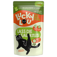 Lucky Lou PB Lifestage Adult Rind + Wildschwein 125 g