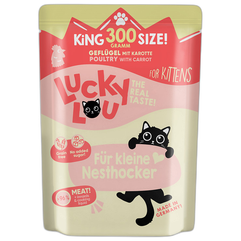 Lucky Lou LS PB Kitten Geflügel 300 g