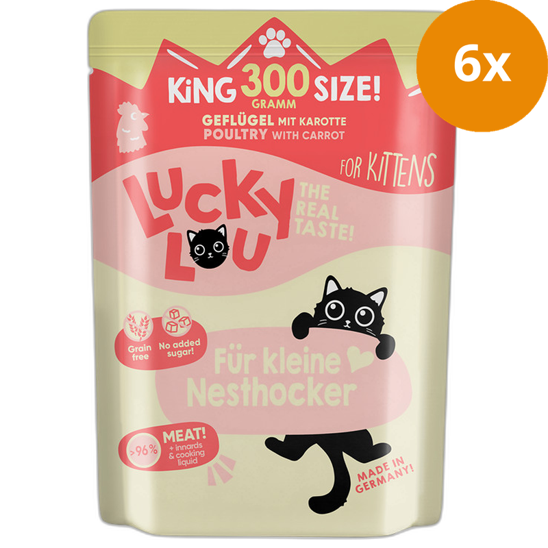Lucky Lou LS PB Kitten Geflügel 300 g