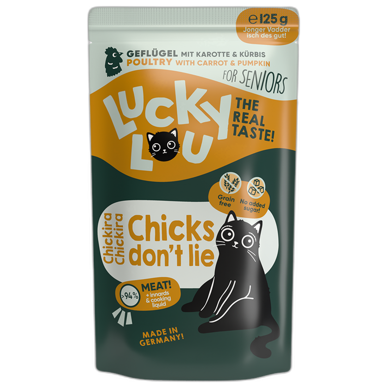 Lucky Lou PB Lifestage Senior Geflügel 125 g