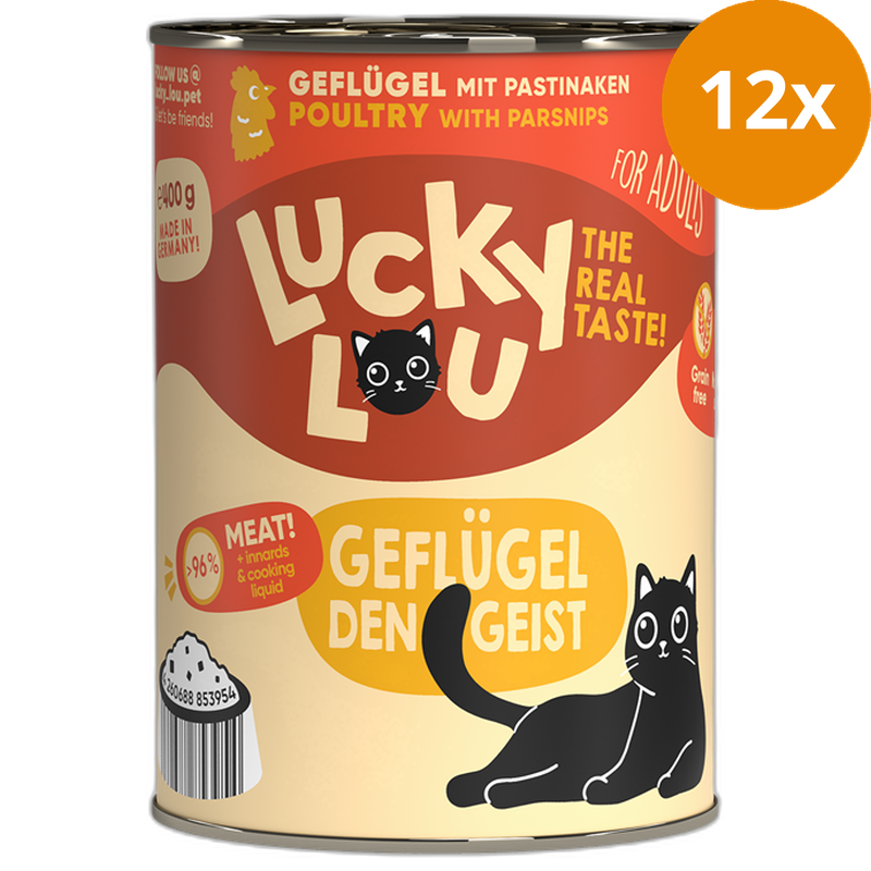 Lucky Lou Dose Lifestage Adult Geflügel 400 g