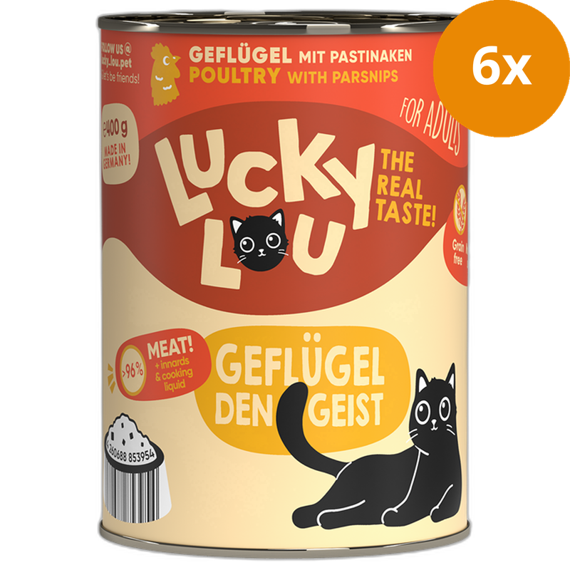 Lucky Lou Dose Lifestage Adult Geflügel 400 g