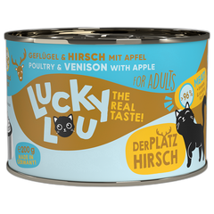 Lucky Lou Dose Lifestage Adult Geflügel + Hirsch 200 g