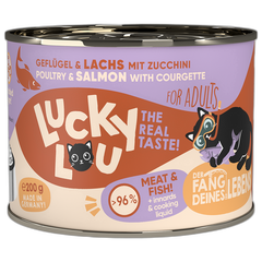 Lucky Lou Lifestage Adult Geflügel & Lachs 200 g