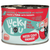 Lucky Lou Lifestage Adult Geflügel & Thunfisch 200 g