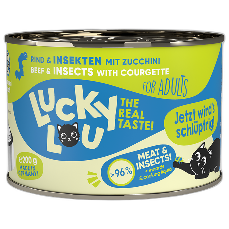 Lucky Lou Dose Lifestage Adult Rind + Insekten 200 g