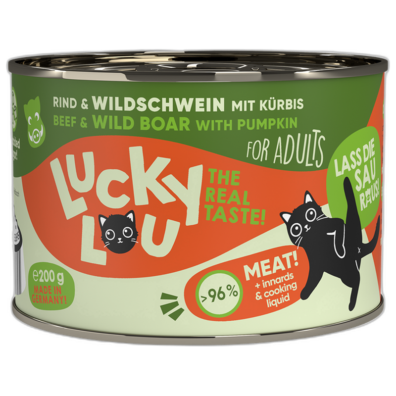 Lucky Lou Dose Lifestage Adult Rind + Wildschwein 200 g