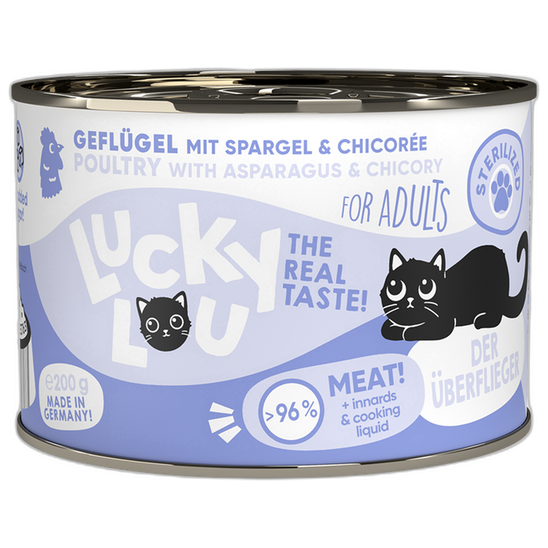 Lucky Lou Dose Lifestage Sterilized Geflügel 200 g