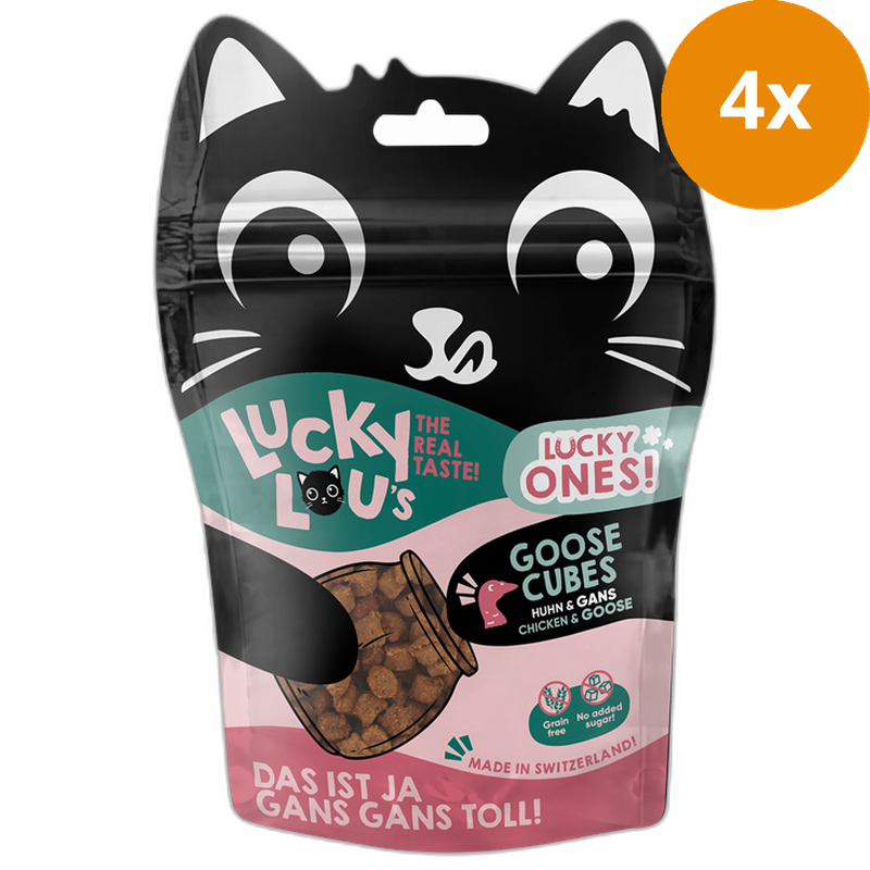 Lucky Lou Lucky Ones Cubes Huhn & Gans 80 g