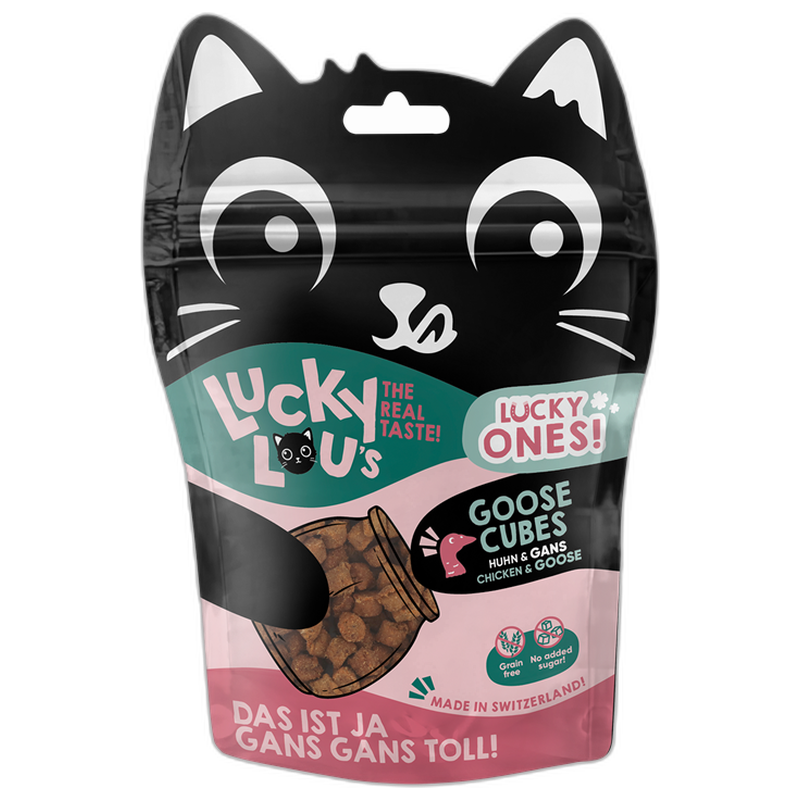 Lucky Lou Lucky Ones Cubes Huhn & Gans 80 g