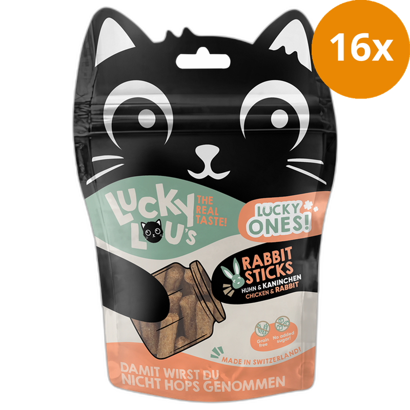 Lucky Lou Lucky Ones Sticks Huhn & Kaninchen 50 g