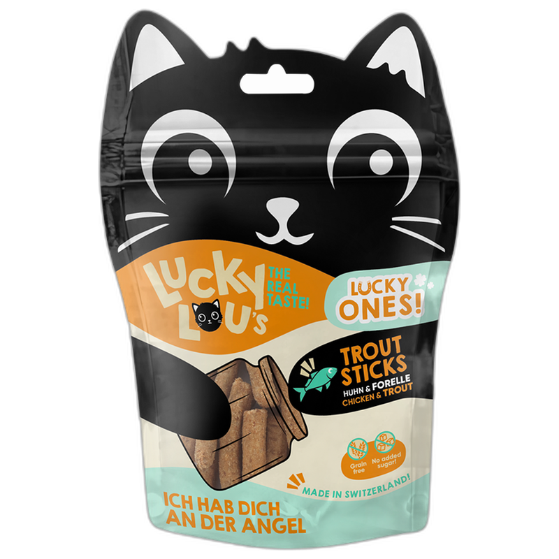 Lucky Lou Lucky Ones Sticks Huhn & Forelle 50 g