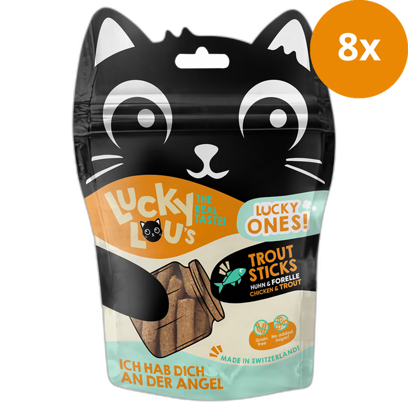 Lucky Lou Lucky Ones Sticks Huhn & Forelle 50 g