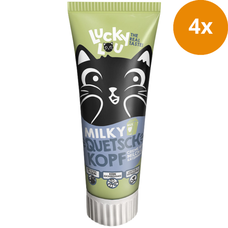 Lucky Lou Quetschkopf Adult Milch 75 g