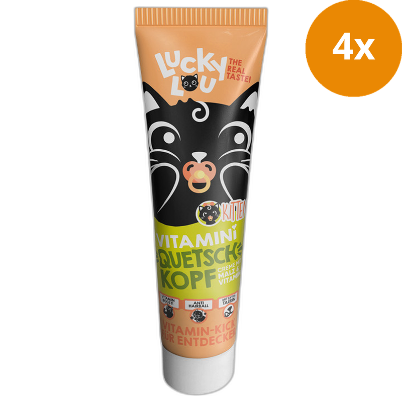Lucky Lou Quetschkopf Kitten Malz & Vitamine 100 g